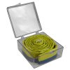 Kneadatite, also known as Green Stuff is an 2-part expoxy putty presented as a ribbon in a hard plastic case. This case helps prevent the product from going off. Typically doubling the shelf life.When mixed evenly together the constituent parts (yellow and blue) will form a malleable and sculptable material. Simply cut horisontally across the ribbon and mix until a smooth green colour. Sculpt using tools for the desired finish. Over a period of 12-72 hours this will cure and harden. Once cured this can be used for the purpose of making a mould to cast or painted over like any plastic, metal or resin miniature.Additionally you can:Add more yellow (70/30) and the curing time will increase meaning you have an extended work time and softer media. Great for extra details.Add more blue (30/70) will result in a harder material that cures faster. Ideal for gap filling where detail is largely irrelevant.Please note: Green Stuff contains 3, 6-diazaoctanethylenediamin, which may produce an allergic reaction. A datachseet can be provided up requent. The Colour Forge Green Stuff 36inch - TCF-GS-331 - 5060843100331