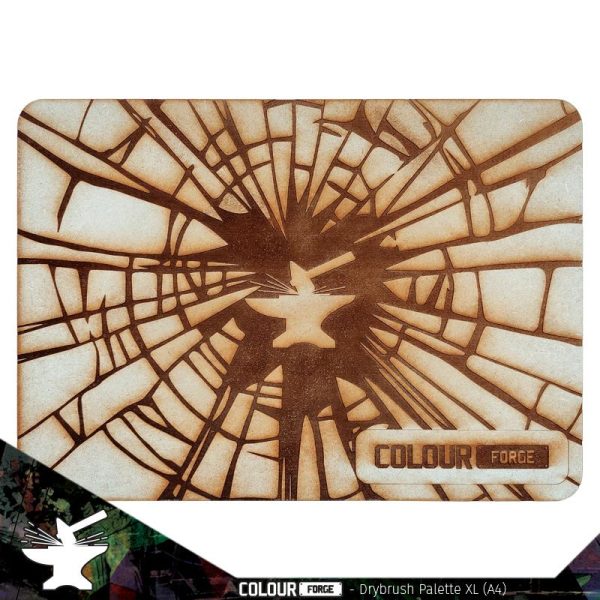 Dry Brush Palette - XLAre you looking to take your The Colour Forge Dry Brush Palette - XL - TCF-ACC-022 - 5060843103479
