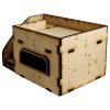 This Sci-Fi Hab Block Delta kit is the perfect addition to any 25-32mm sci-fi table!Dimensions: (Width: 145mm) (Depth: 103mm) (Height: 82mm)This quick and easy to assemble kit is made from 3mm mdf and is cut with precision to ensure minimal effort removing it from the sprue.The door contains 2 holes for magnets, these measure 2mm wide by 3mm deep, there is a similar hole on the door frame. The roof is completely removable for access during gaming and modelling.This kit requires assembly. The Colour Forge Sci-Fi Hab Block Alpha - TCF-SCI-001 - 5060843100515