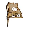 Sector Sept is a sci-fi terrain set designed for use with Warhammer 40,000, Infinity and much more!Dimensions: (Width: 110mm) (Depth: 110mm) (Height: 125mm)This quick and easy to assemble kit is made from 3mm mdf and is cut with precision to ensure minimal effort removing it from the sprue.This kit requires assembly. Models shown for scale and not included. The Colour Forge Sector Sept Ruins #3 - TCF-SSR-003 - 5060843101512