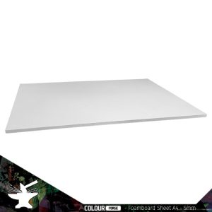 The Colour Forge Foamboard Sheet A4 - 5mm - TCF-FOA-001 - 5060843100904