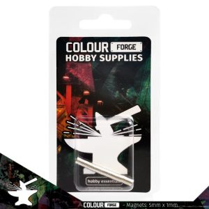 The Colour Forge 5x1mm Neodymium Magnets (N35) (40) - TCF-N35-51 - 5060843100072