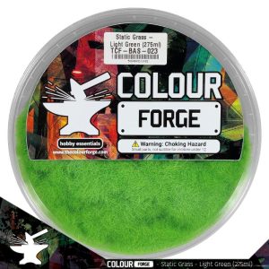 The Colour Forge Static Grass - Light Green - TCF-BAS-023 - 5060843101062