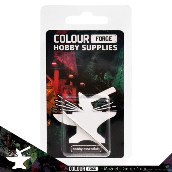 The Colour Forge    2x1mm Neodymium Magnets (N52) (50) - TCF-N52-21 - 5060843100010