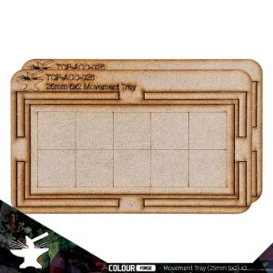 The Colour Forge Movement Tray 25mm (5 x 2) - TCF-ACC-026 - 5060843103646