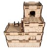 The Paradiso terrain kit contains the Bourak, Varuna, Yutang - Shentang and Svalarheima terrain kits which can be combined to make a multi-tiered terrain piece perfect for your game of Infinity. Made from laser cut precision 3mm MDF, this kit is easy to The Colour Forge Infinity Infinity Terrain - Paradiso - TCF-SCI-019 - 5060843103530