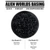 Hostile environments come in all colours and our basing range is no different! These coloured basing materials are perfect compliment to a high impact colour scheme. Glue the material down, apply an ink and drybrush over the top for a vibrant finish!This is a dried product and perfect for use straight out of the pot.Typical grit size 0.5-0.7mmThis product is provided in a sturdy tamper proof pot so you can store it conveniently. The Colour Forge Basing Sand - Obsidian Black - TCF-BAS-006 - 5060843100799