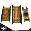 This Sci-Fi Walkways & Ladders kit is the perfect addition to any 25-32mm sci-fi table! Each kit contains 4x ladders, 2x short walkways and 1x long walkway. The Colour Forge Sci-Fi Walkways & Ladders - TCF-SCI-008 - 5060843100652
