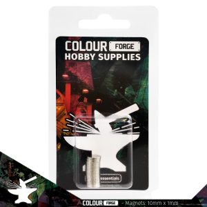 The Colour Forge 10x1mm Neodymium Magnets (N40) (20) - TCF-N40-101 - 5060843100089