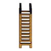 Dimensions: Ladder height 90mm, width 22mm. Short Walkway length 107mm, width 39mm. Long Walkway length 129mm, width 39mm. The Colour Forge Sci-Fi Walkways & Ladders - TCF-SCI-008 - 5060843100652