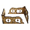Sector Sept is a sci-fi terrain set designed for use with Warhammer 40,000, Infinity and much more!Dimensions: (Width: 110mm) (Depth: 110mm) (Height: 50mm)This quick and easy to assemble kit is made from 3mm mdf and is cut with precision to ensure minimal effort removing it from the sprue.This kit requires assembly. Models shown for scale and not included. The Colour Forge Sector Sept Ruins #5 - TCF-SSR-005 - 5060843101536