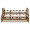These compact paint racks are a must have for any hobbyist. Designed to sit comfortably on desks of any size they are perfect for keeping your workspace clean and tidy without encroaching on space!This rack holds up to 21 Pro Acryl paint pots.This rack measures 280mm wide, 110mm deep and 125mm high.This product is cut from 3mm MDF and requires assembly.Brushes and paints sold separately and shown for illustrative purposes. The Colour Forge Compact Paint Rack (Pro Acryl) - TCF-ACC-004 - 5060843100621