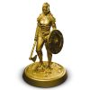 Specifically formulated to give exceptional, smooth coverage and a metallic finish, providing a great foundation for paint to adhere to, whilst retaining all the details of each and every miniature on your hobby desk. The Colour Forge Colour Forge Spray: Gauntlet Gold (500ml) - TCF-SPR-019 - 5060843101321