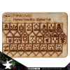 Heresy Reaction Marker SetThe Heresy Reaction Marker Set from the Colour Forge is the perfect addition to any of your heretical shenanigans on the gaming table! Made from precision laser cut 3mm MDF, this set of tokens will be indispensable in helping you track all of those different reactions that occur in game. The Heresy Reaction Marker Set comprises :-X2 Advance markersX2 Withdraw markersX2 Return Fire markersX2 Evade markersX2 Overwatch markersX2 Hold The Line markersX2 Combat Air Patrol markersX2 Death Or Glory markersX7 Interceptor markersX1 Legion markerDimensions - 167mm x 114mm x 3mm The Colour Forge Heresy Reaction Marker Set - TCF-ACC-020 - 5060843103455