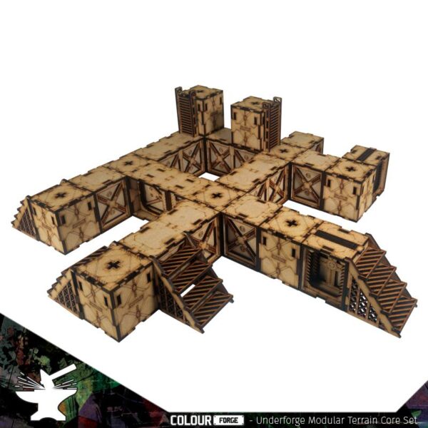 The Colour Forge    Underforge - Modular Terrain Core Set - TCF-SCI-020 - 5060843104629
