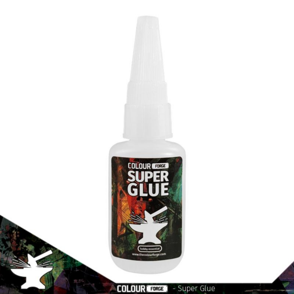 Super Glue or Cyanoacrylate is an essential for any hobby lover!Perfect for Plastic, Metal or Resin! Contains 20g of Super Glue in a screw-top bottle.This is a thin formula and works best when combined with our Precision Applicators.Please read safety information before using this product. The Colour Forge The Colour Forge Super Glue (thin) - TCF-SUP-001 - 5060843100348