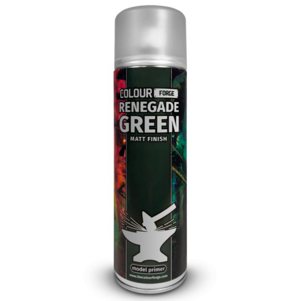 The Colour Forge    Colour Forge Spray: Renegade Green (500ml) - TCF-SPR-012 - 5060843101253
