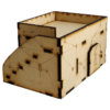 This Sci-Fi Hab Block Delta kit is the perfect addition to any 25-32mm sci-fi table!Dimensions: (Width:145mm) (Depth: 103mm) (Height: 82mm)This quick and easy to assemble kit is made from 3mm mdf and is cut with precision to ensure minimal effort removing it from the sprue.The door contains 2 holes for magnets, these measure 2mm wide by 3mm deep, there is a similar hole on the door frame. The roof is completely removable for access during gaming and modelling.This kit requires assembly. The Colour Forge Sci-Fi Hab Block Bravo - TCF-SCI-002 - 5060843100522