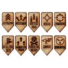 The Colour Forge    Heresy Reaction Marker Set - TCF-ACC-020 - 5060843103455