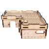 Made from laser cut precision 3mm MDF, this kit is easy to assemble and has optional magnetisation points for the doors and windows. The Colour Forge Infinity Infinity Terrain - Yutang-Shentang - TCF-SCI-017 - 5060843103516